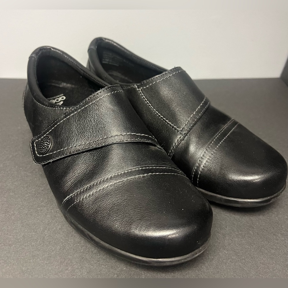 Abeo- 24/7 Womens Ivonne Black Shoes, Size:, Pre- Owned, Size:9.5